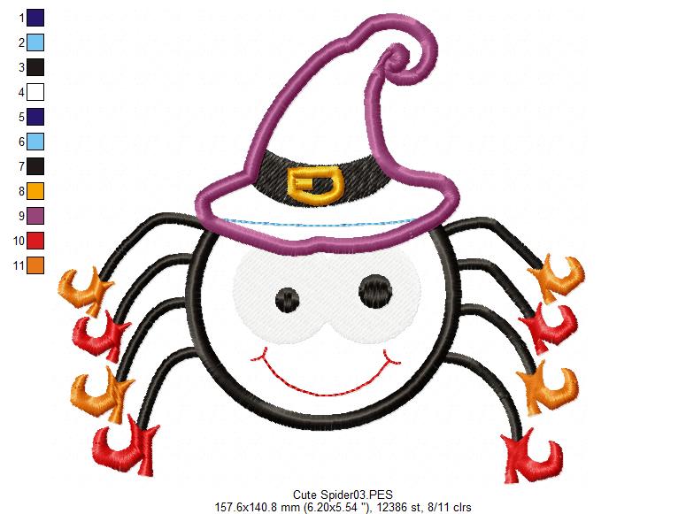 Witch Spider - Applique