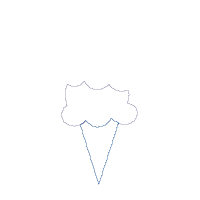 Cute Summer Ice Cream - Applique Embroidery