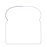 Happy Toaster - Applique