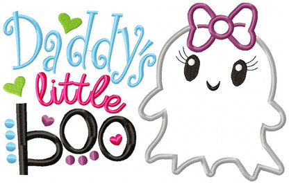 Daddy Little Boo - Applique