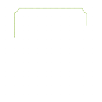 Delicate Flower Frame - Fill Stitch - Machine Embroidery Design