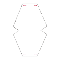 Dinosaur Face Mask - ITH Project - Machine Embroidery Design