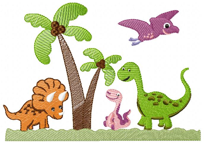 Dinosaurs - Rippled