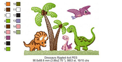 Dinosaurs - Rippled