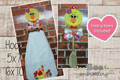 Chick - ITH Project - Machine Embroidery Design