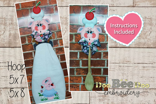 Pig - ITH Project - Machine Embroidery Design