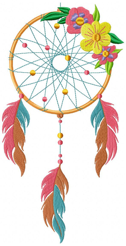 Dreams Catcher - Fill Stitch