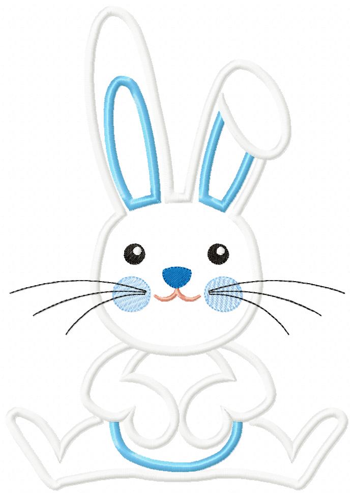 Easter Bunny Boy - Applique