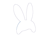 Easter Bunny Little Gnome - Applique