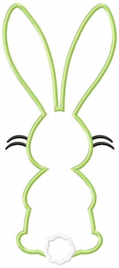 Easter Bunny Silhouette Collection - Applique - Set of 5 designs