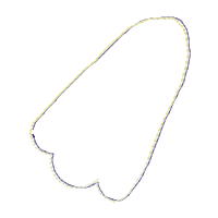 Pompom Easter Bunny Butt Wreath - ITH Project - Machine Embroidery Design