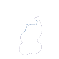 Elephant and Hearts - Applique - Machine Embroidery Design