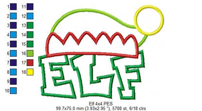 Elf - Applique