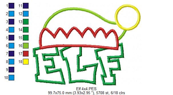 Elf - Applique