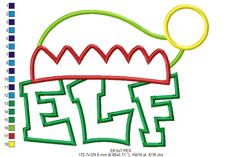 Elf - Applique