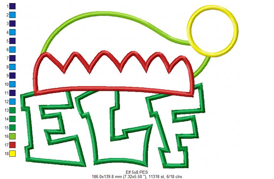 Elf - Applique