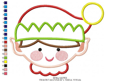 Elf Boy - Applique