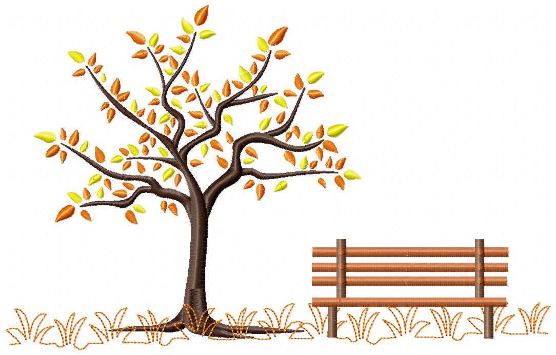 The Four Seasons - Set of 4 designs - Fill Stitch