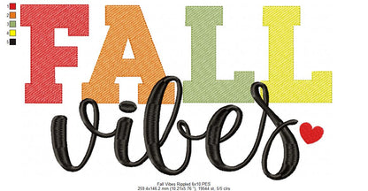 Fall Vibes - Rippled Stitch