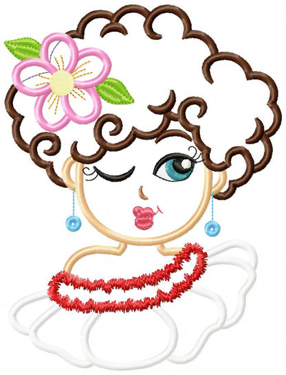Fashion Girl - Applique