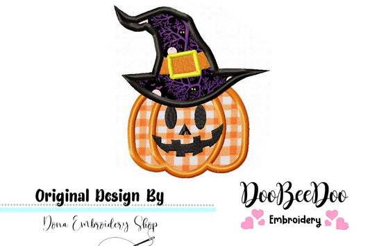 Halloween Pumpkin - Halloween - Applique