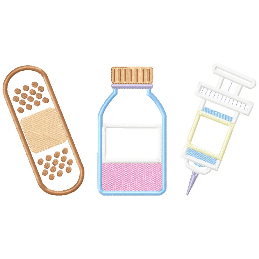 First Aid kit - Applique – DooBeeDoo Machine Embroidery Designs