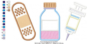 First Aid kit - Applique
