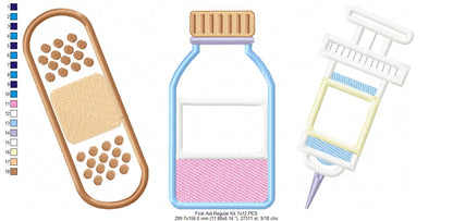 First Aid kit - Applique