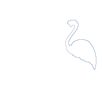 Flamingo I Don't Give a Flock - Applique