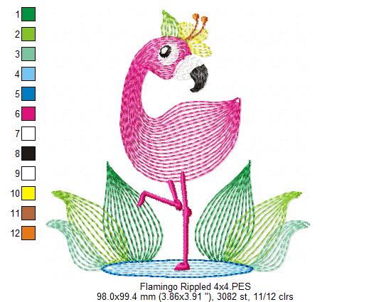 Flamingo - Rippled