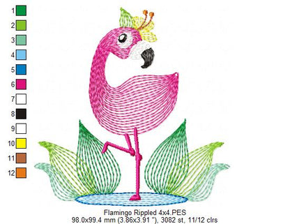 Flamingo - Rippled