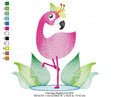 Flamingo - Rippled