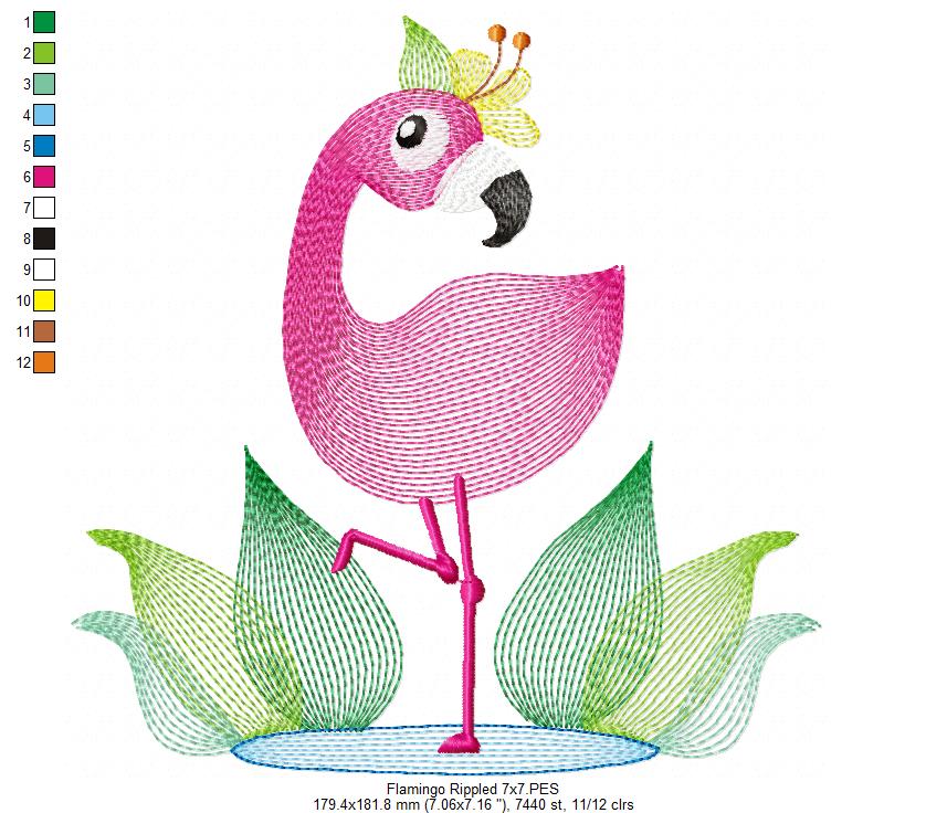 Flamingo - Rippled