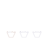 Spring Flowers Vase Trio - Applique