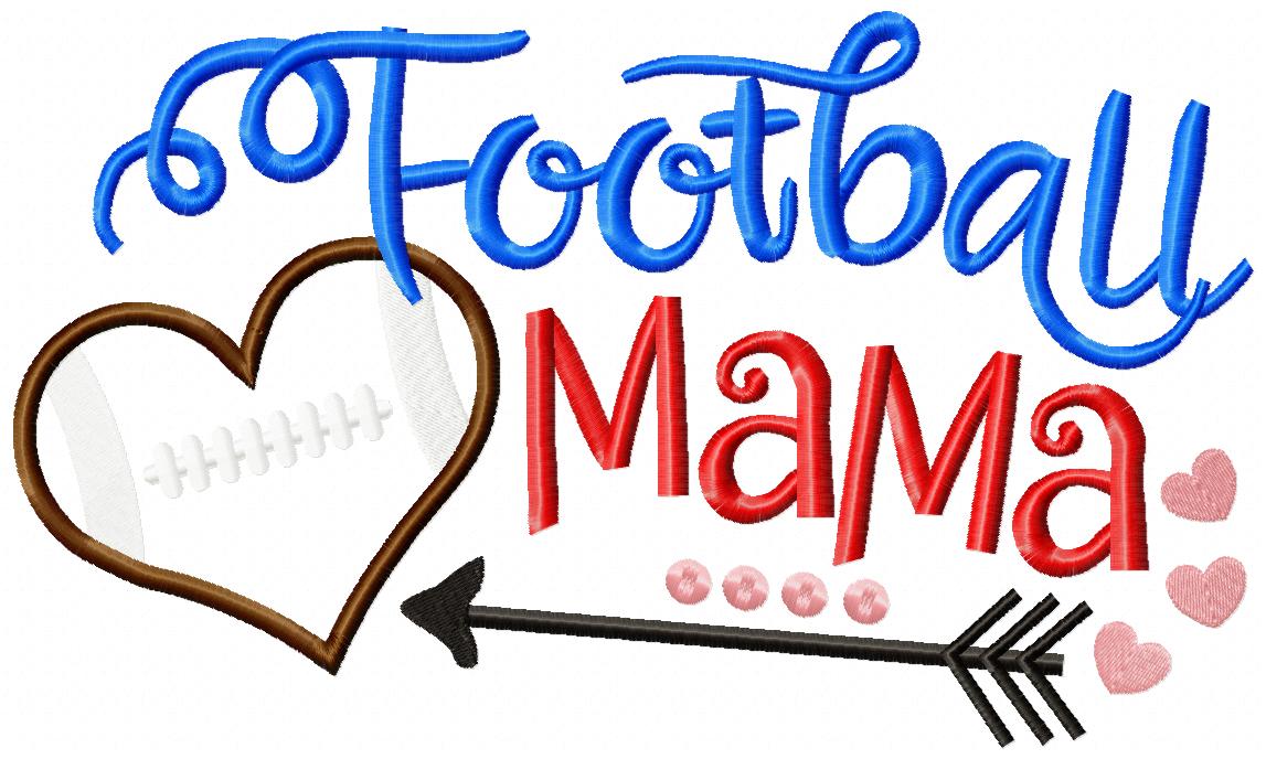 Football Mama - Applique