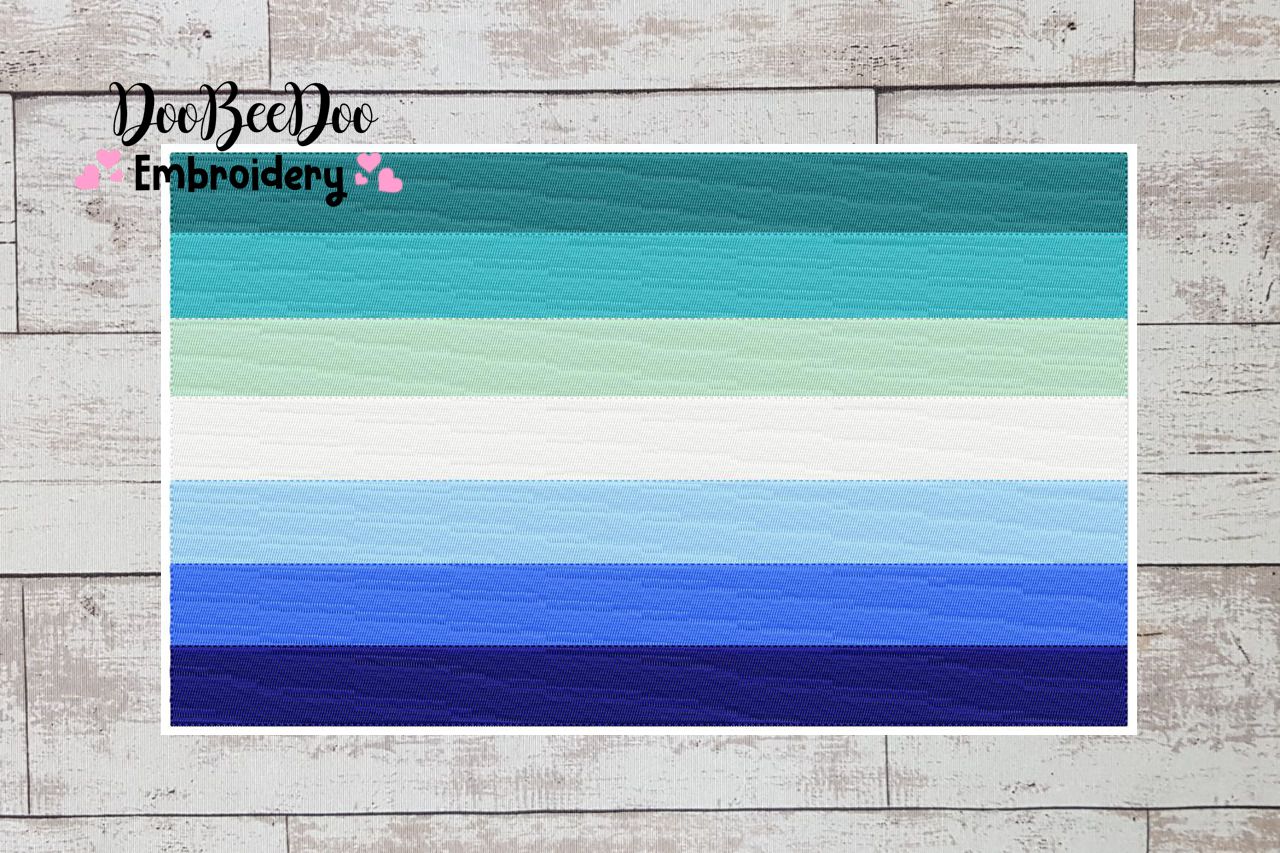 Gay Pride Flag - Fill Stitch