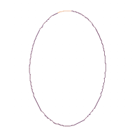 Arabesque Frame Sky Blue - Applique