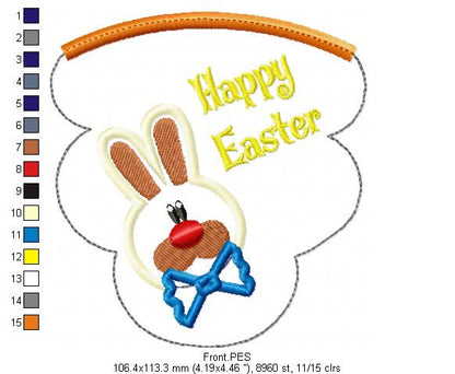 Carrot Candy Bag - ITH Project - Machine Embroidery Design