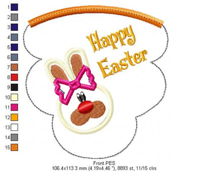 Carrot Candy Bag - ITH Project - Machine Embroidery Design