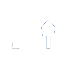 Bird House Number 10 ten 10th Birthday - Applique