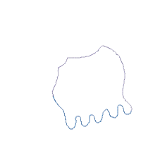 Ghost with Bow - Applique