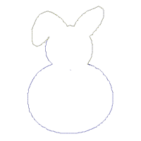 Bunny Stuffed Candy Holder - ITH Project - Machine Embroidery Design