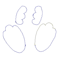 Bunny Stuffed Candy Holder - ITH Project - Machine Embroidery Design