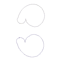 Santa Claus Days Until Christmas - ITH Project - Machine Embroidery Design