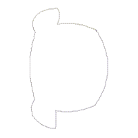 Pig Door Stop Weight - ITH Project - Machine Embroidery Design