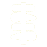 Sitting Bunny Easter Wreath - ITH Project - Machine Embroidery Design