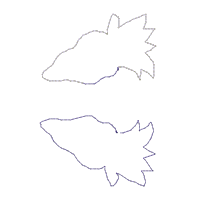 Bunny Easter Wreath with Hat - ITH Project - Machine Embroidery Design