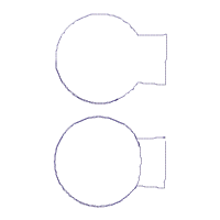 Mouse Ears Captain America Headband - ITH Project - Machine Embroidery Design