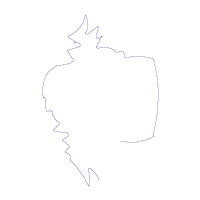 Chick Girl in an Eggshell - ITH Project - Machine Embroidery Design