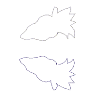 Easter Wreath Three Rabbits - ITH Project - Machine Embroidery Design